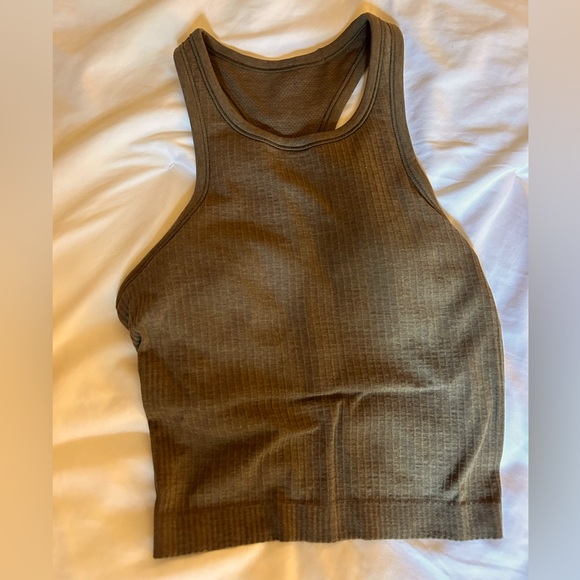 lululemon athletica Tops - Lululemon Cropped Ebb to Street Tank in size 4